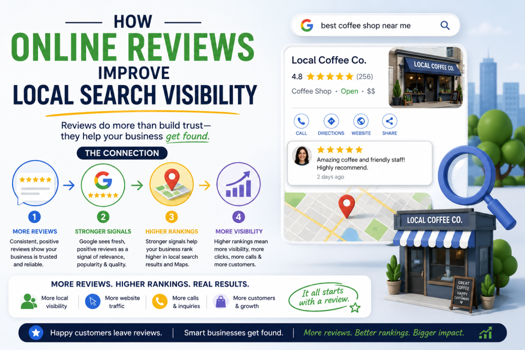 How Online Reviews Improve Local Search Visibility How Online Reviews Improve Local Search Visibility