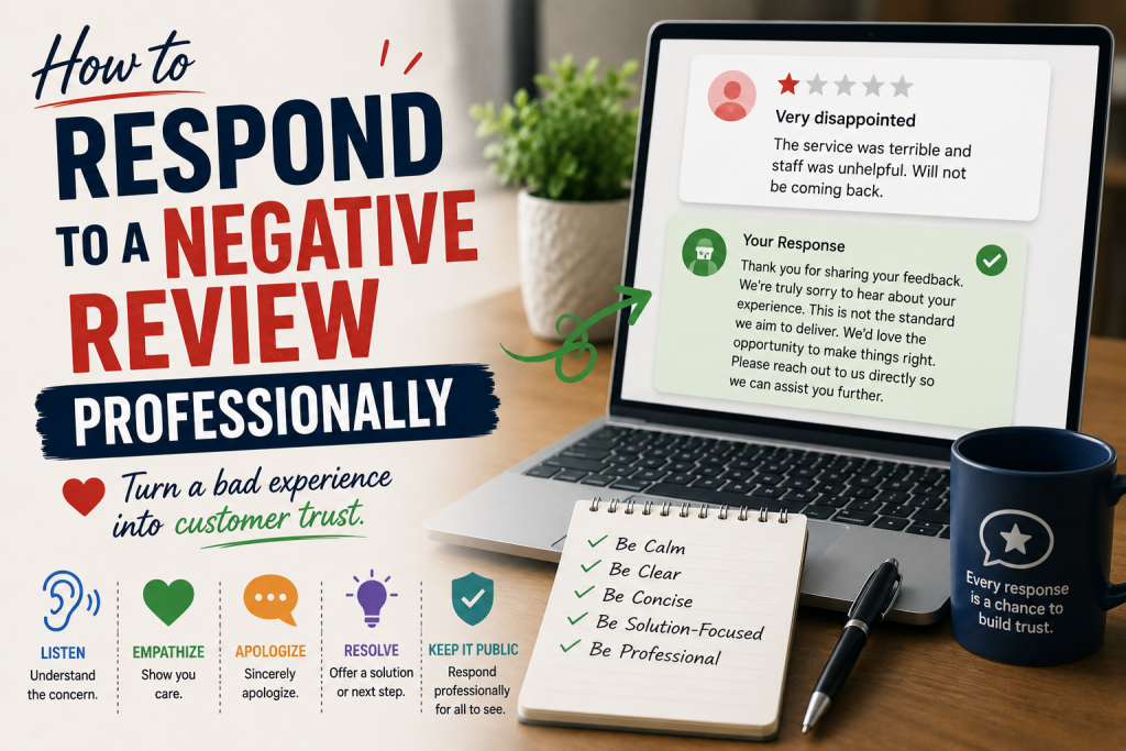 How to Respond to a Negative Review Professionally How to Respond to a Negative Review Professionally
