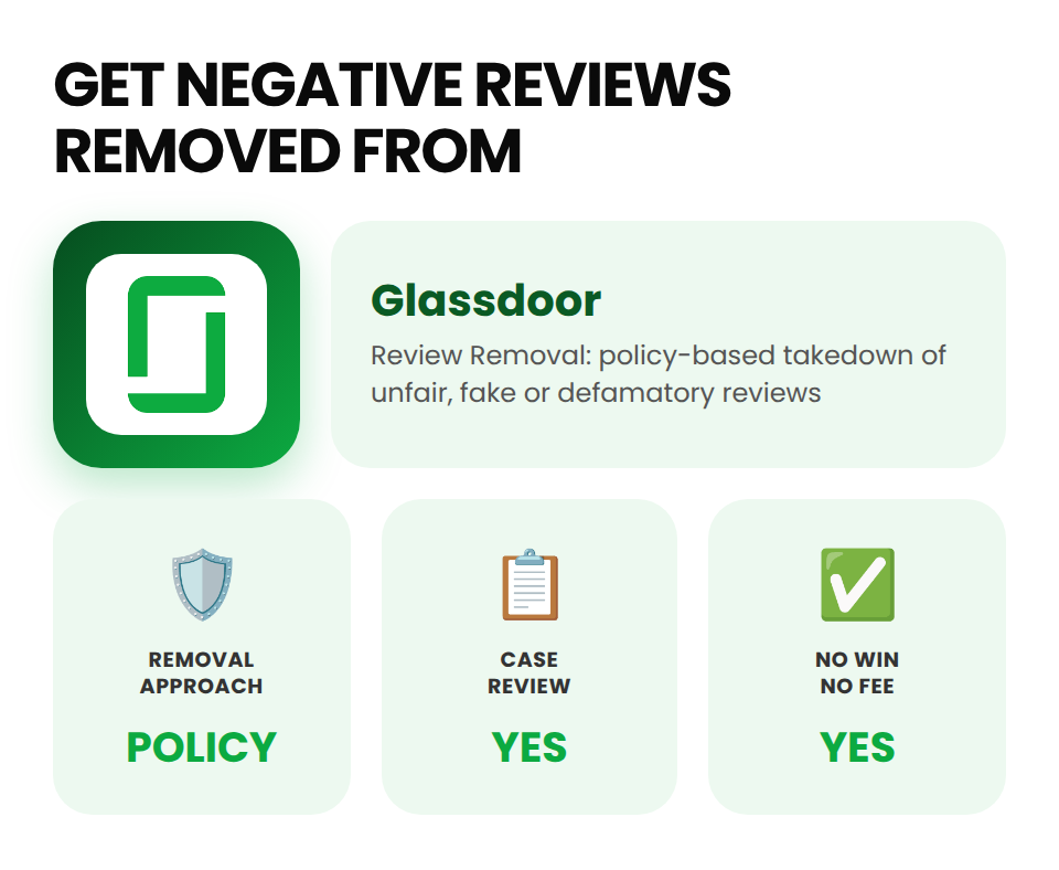 glassdoor review removal glassdoor review removal