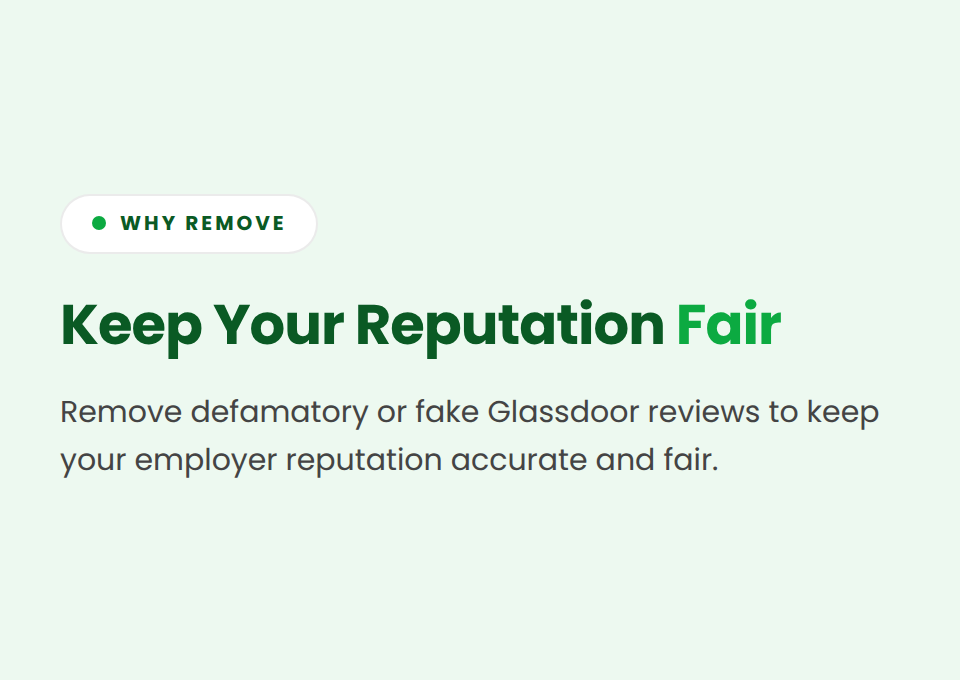 glassdoor review removal glassdoor review removal